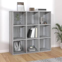 Armoire &agrave; livres sonoma gris 98x29x97,5 cm alsavelo