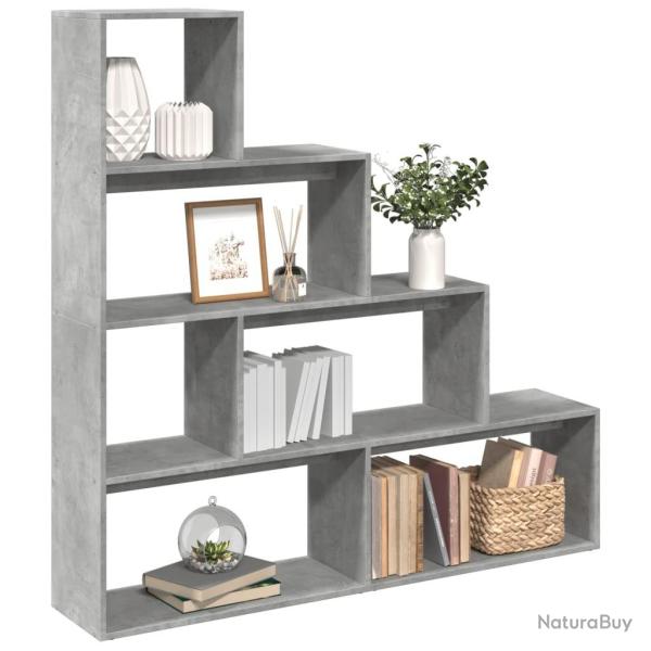 �tag�re s�paratrice de pi�ce � 4 niveaux gris b�ton alsavelo