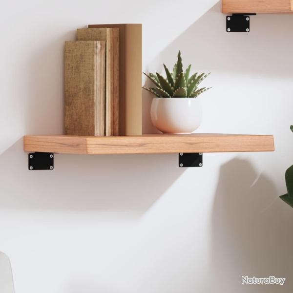 �tag�re murale marron clair bois ch�ne massif trait� alsavelo