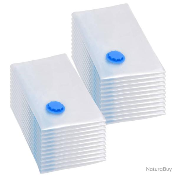 Sacs de voyage sous vide Sacs de v�tements 80x60 cm 20 pcs alsavelo