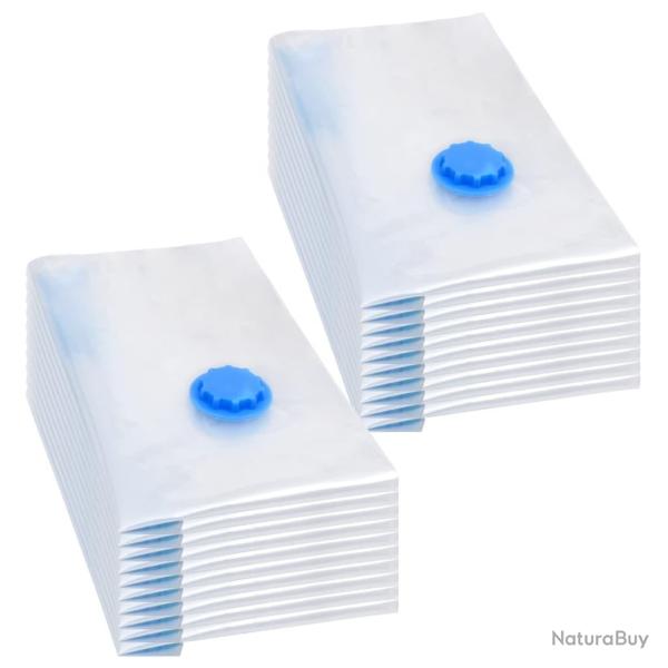Sacs de voyage sous vide Sacs de v�tements 60x40 cm 20 pcs alsavelo
