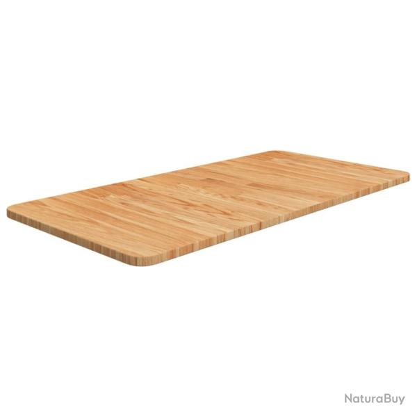 Comptoir de salle de bain Marron clair 80x40x1,5 cm Bois trait�