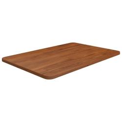 Comptoir de salle de bain Marron fonc&eacute; 60x40x1,5 cm Bois trait&eacute;
