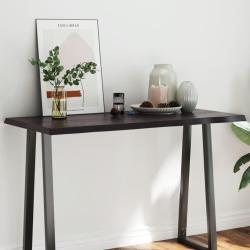 Dessus de table bois massif trait&eacute; bordure assortie alsavelo