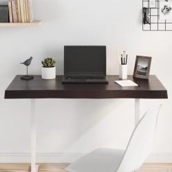 Dessus de table bois massif trait&eacute; bordure assortie alsavelo