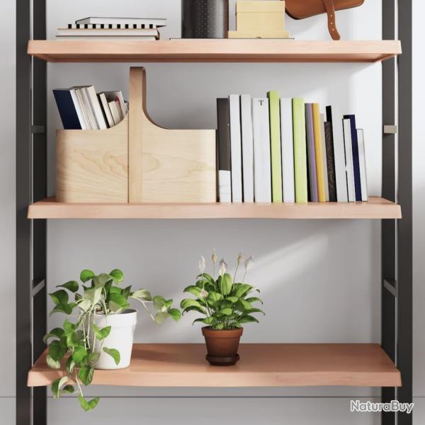 �tag�re murale marron clair bois ch�ne massif trait�