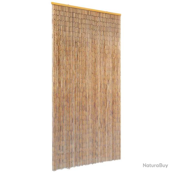 Rideau de porte contre insectes Bambou 90 x 220 cm