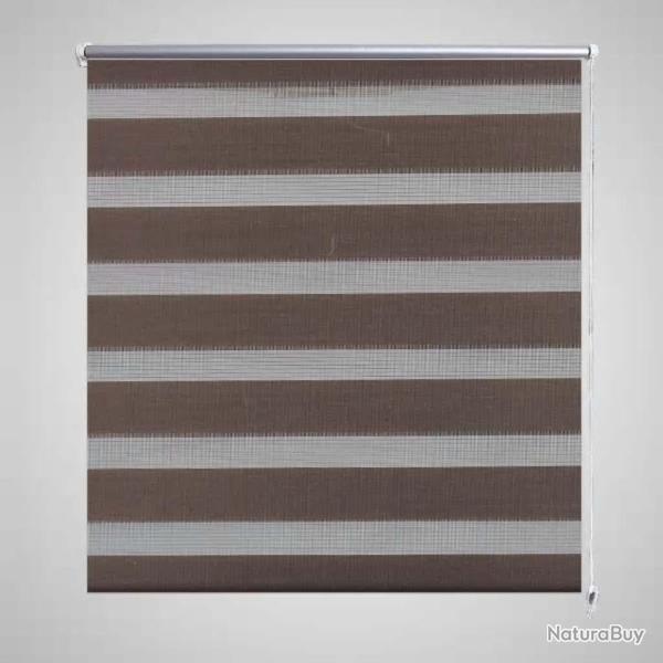 Store enrouleur tamisant 80 x 175 cm marron