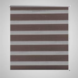 Store enrouleur tamisant 50 x 100 cm marron alsavelo