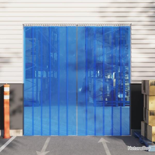Rideau de porte bleu 300 mmx2,6 mm 10 m PVC