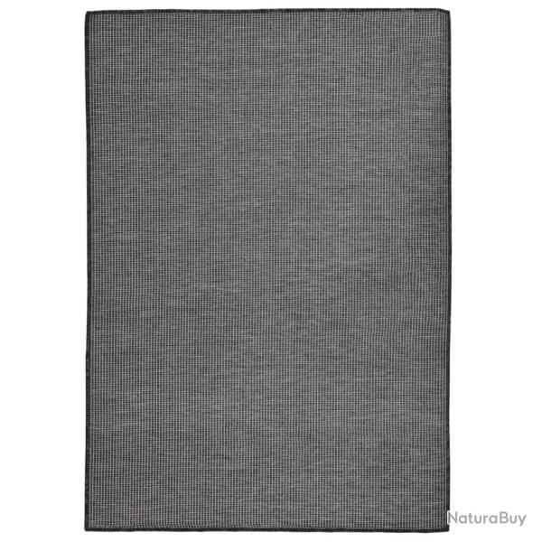 Tapis � tissage plat d'ext�rieur 160x230 cm Gris