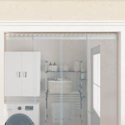 Plaques de connexion 4 pcs argent&eacute; 28 cm acier inoxydable alsavelo