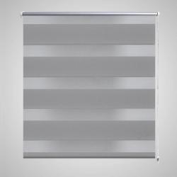 Store enrouleur tamisant 40 x 100 cm gris alsavelo