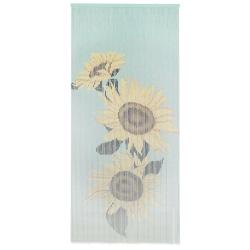 Rideau de porte contre insectes Bambou 90 x 200 cm alsavelo