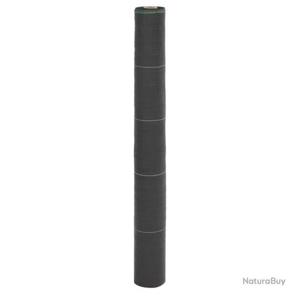 Membrane anti-mauvaises herbes noir 1x100 m PP