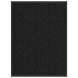 Paillasson Noir 80x120 cm alsavelo