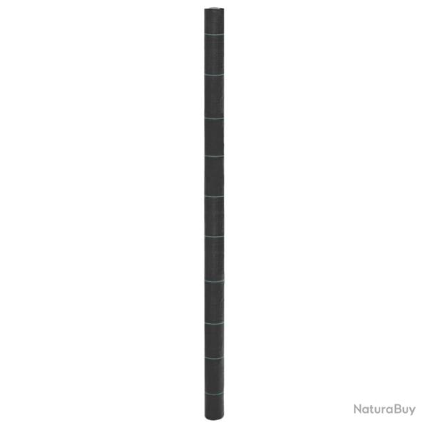 Membrane anti-mauvaises herbes noir 2x100 m PP