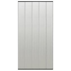 Moustiquaire avec rideau en maille noir 100x220 cm polyester alsavelo