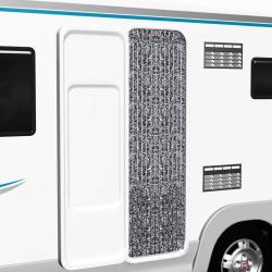 Moustiquaire Marron et beige 56 x 185 cm Chenille alsavelo