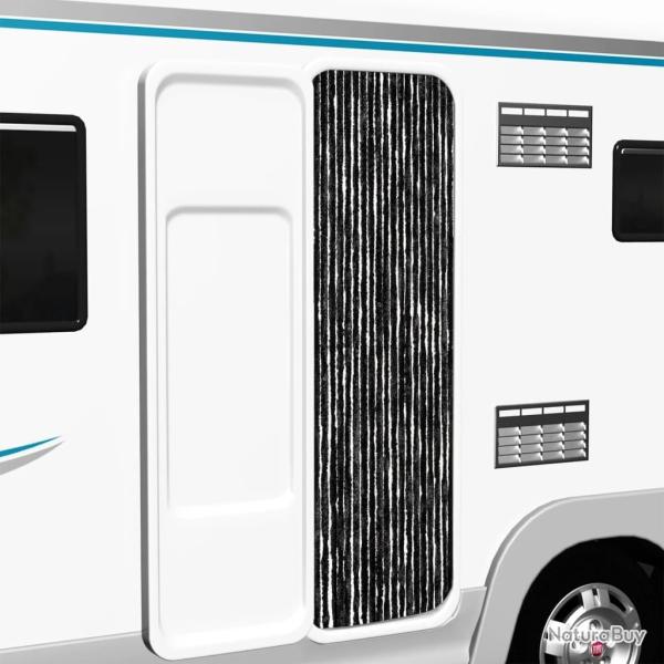 Moustiquaire Anthracite 56x200 cm Chenille