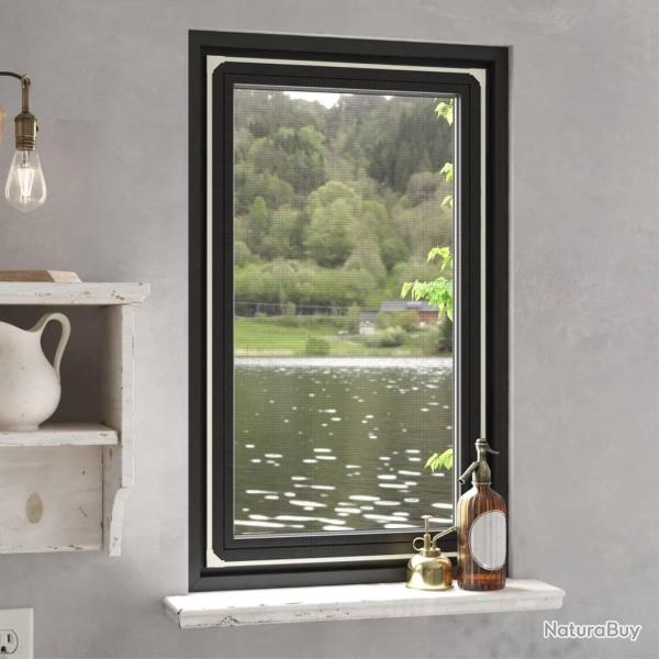 Moustiquaire magn�tique pour fen�tres blanc 80x140 cm