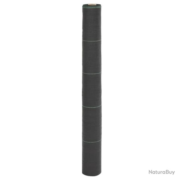 Membrane anti-mauvaises herbes noir 1x50 m PP
