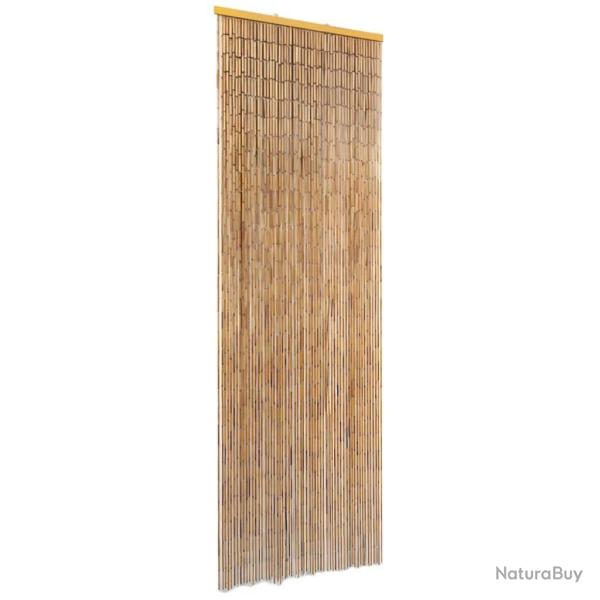 Rideau de porte contre insectes Bambou 56 x 185 cm