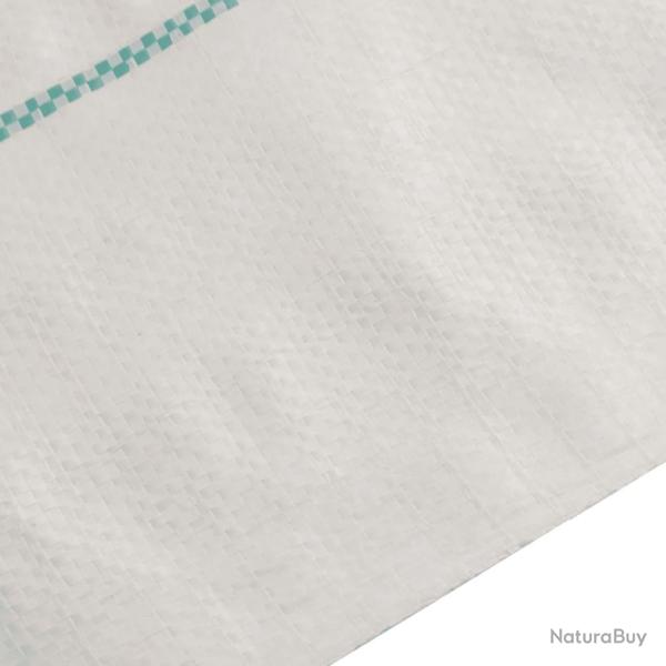 Membrane anti-mauvaises herbes blanc 1,5x100 m PP