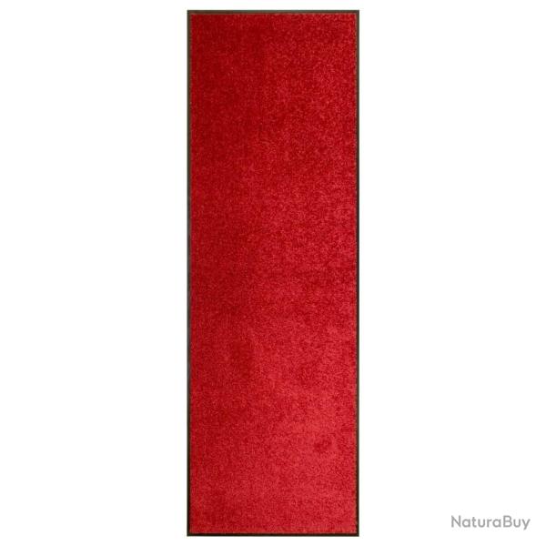Paillasson lavable Rouge 60x180 cm