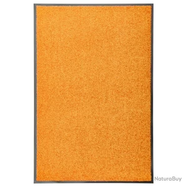 Paillasson lavable Orange 60x90 cm