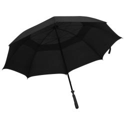 Parapluie Noir 130 cm alsavelo