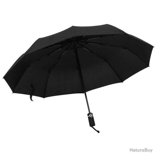 Parapluie pliable automatique Noir 104 cm