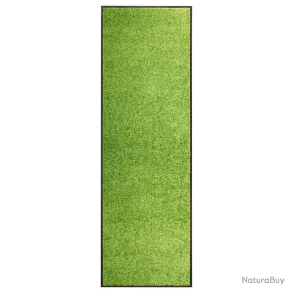 Paillasson lavable Vert 60x180 cm