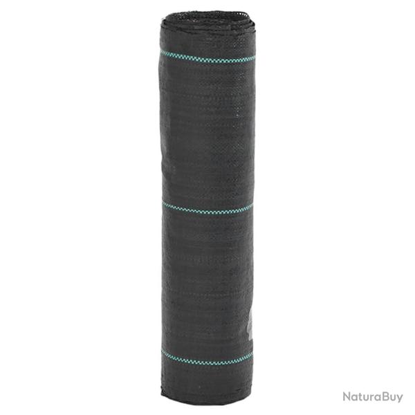 Membrane anti-mauvaises herbes noir 0,5x50 m PP