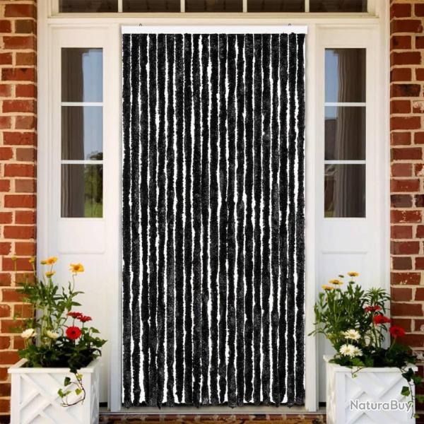 Moustiquaire Anthracite 90x200 cm Chenille alsavelo