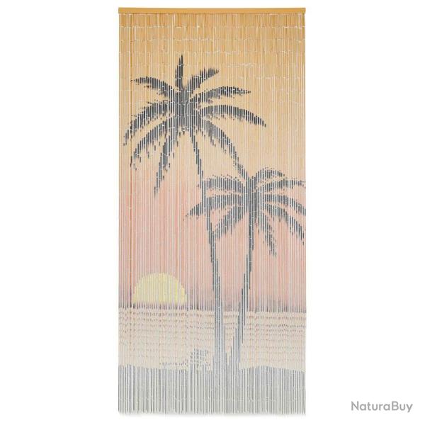 Rideau de porte contre insectes Bambou 90 x 200 cm