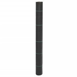 Membrane anti-mauvaises herbes noir 1x25 m PP alsavelo