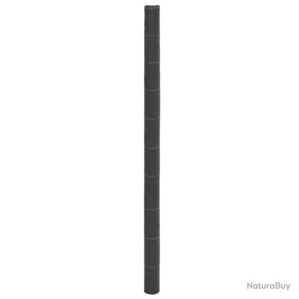 Membrane anti-mauvaises herbes noir 2x10 m PP