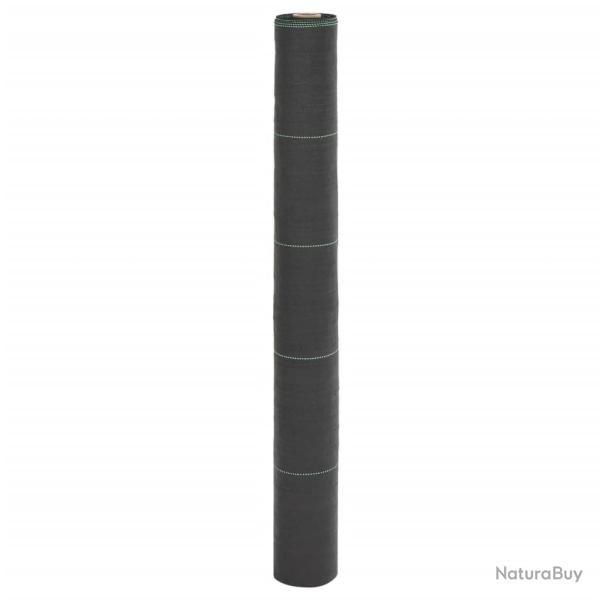 Membrane anti-mauvaises herbes noir 1x25 m PP