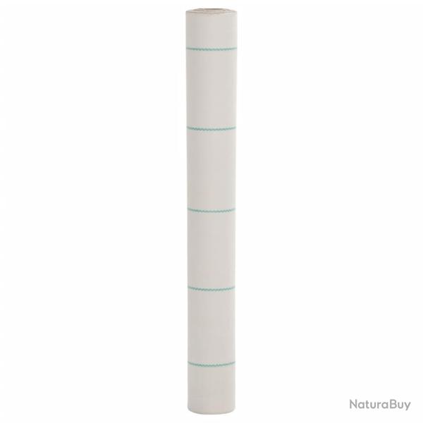 Membrane anti-mauvaises herbes blanc 1x100 m PP