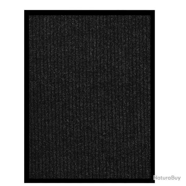 Paillasson ray� Anthracite 60x80 cm alsavelo