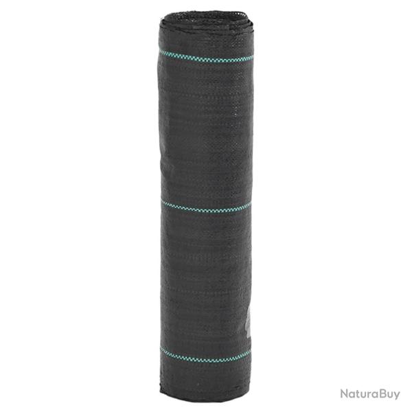 Membrane anti-mauvaises herbes noir 0,5x10 m PP