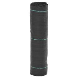 Membrane anti-mauvaises herbes noir 0,5x10 m PP alsavelo