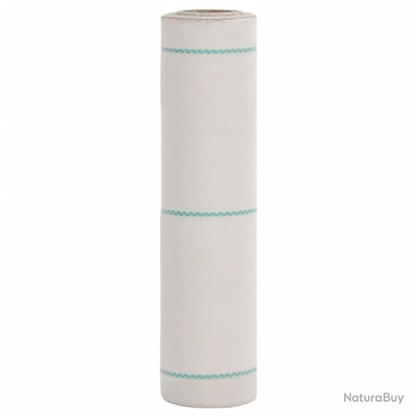 Membrane anti-mauvaises herbes blanc 0,5x25 m PP alsavelo