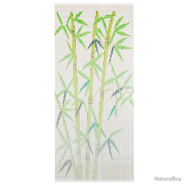 Rideau de porte contre insectes Bambou 90 x 200 cm alsavelo