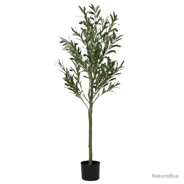 Olivier artificiel 450 feuilles 120 cm vert alsavelo