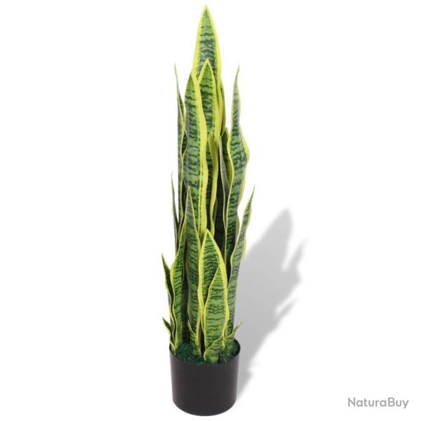 Plante artificielle avec pot Sansevi�re 90 cm Vert