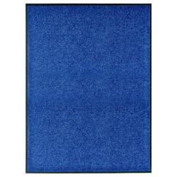 Paillasson lavable Bleu 90x120 cm