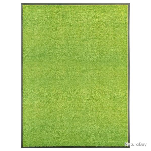 Paillasson lavable Vert 90x120 cm