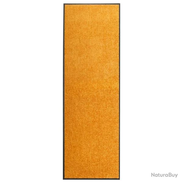 Paillasson lavable Orange 60x180 cm